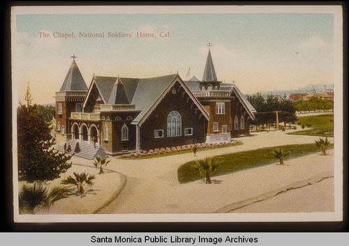 Chapel at the National Soldier's Home, Sawtelle, Calif