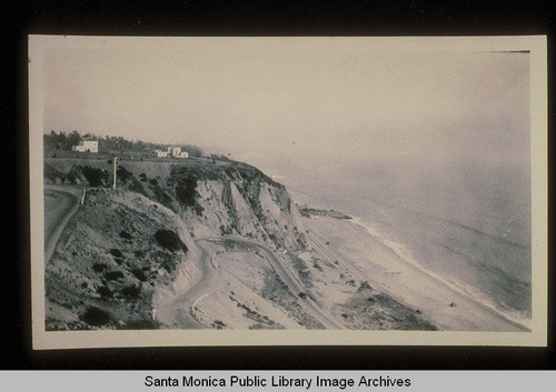 Palisades and coastline north of Santa Monica