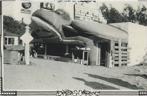 Damage to Toed Inn after the Santa Monica Canyon flood of 1938