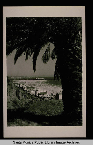 Gold Coast from Palisades Park, Santa Monica, Calif