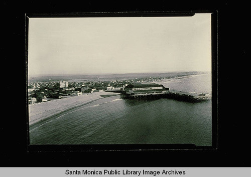Looking south from the Venice Pier,Venice, Calif. on November 17, 1927