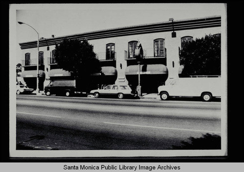 New Orleans building in the Mendota Block, 2667-2671 Main Street, Ocean Park, Santa Monica, Calif