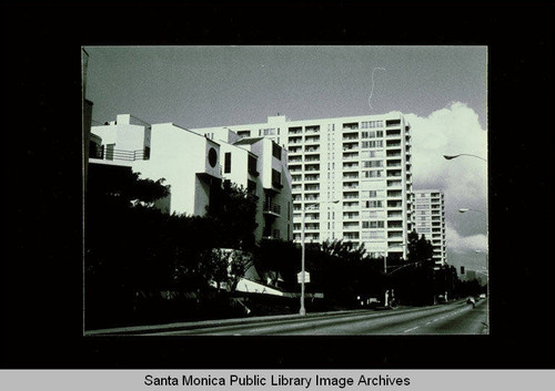 Santa Monica Shores Apartments and Sea Colony Condominiums on Neilson Way, Santa Monica, Calif