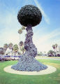 A day of music and dance celebrating Paul Conrad's "Chain Reaction" sculpture outside Santa Monica Civic Auditorium