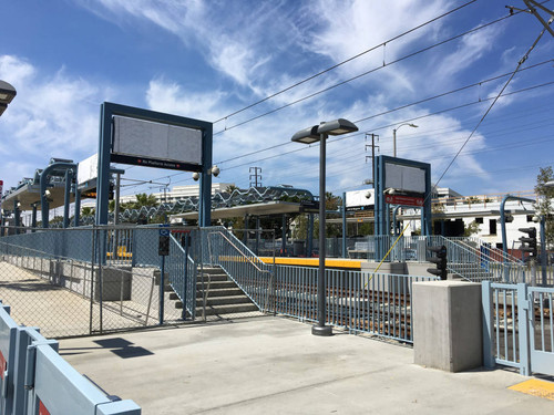 Expo Line 26th St/Bergamot station, April 3, 2016