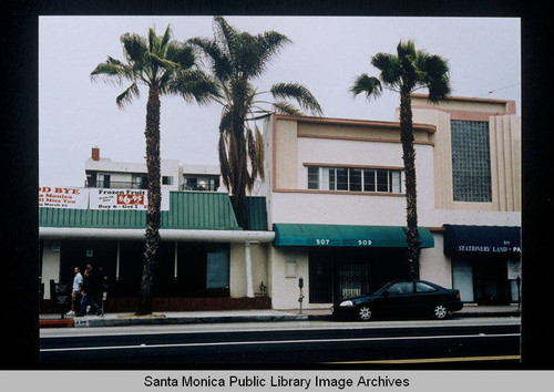 Art Deco building, 507-511 Wilshire Blvd. (landmarked by the City of Santa Monica in 2003)