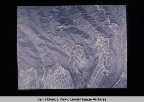 Fairchild Aerial Surveys from the Santa Monica Mountains to Santa MonicaCity edge flown from the northeast to the southwest (#J234)
