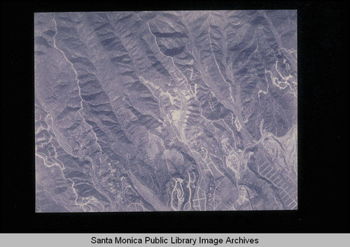 Fairchild Aerial Surveys from the Santa Monica Mountains to Santa Monica City edge flown form northeast to southwest (Pacific Palisades #J254)