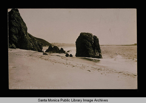 Haystack rock, Los Angeles County, Calif