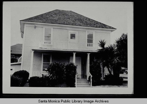 Archer House (Ocean Park Community Center Office) 245 Hill Street, Santa Monica, Calif