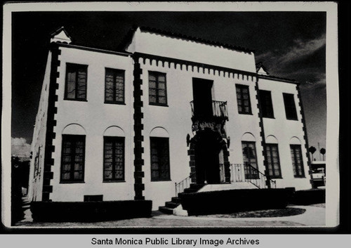 Mediterranean style apartments, 725 Seventh Street, Santa Monica, Calif