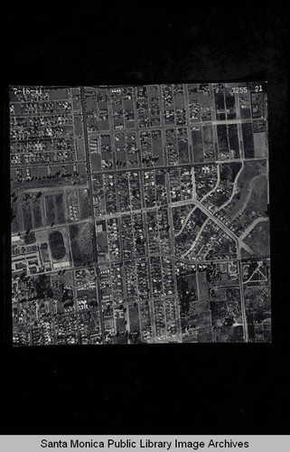 Aerial Survey of the City of Santa Monica west to southeast of Clover Field Scale 1:480 ft (Job #7255-21) flown July 18, 1941