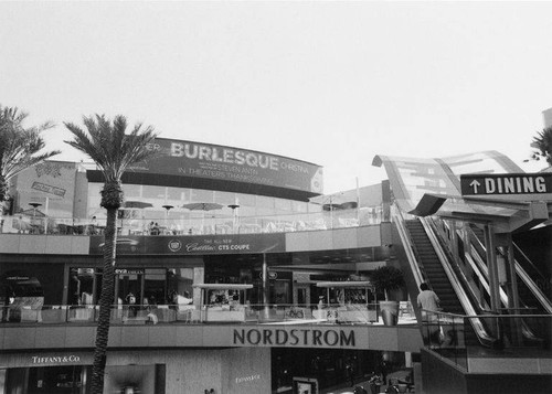 Nordstrom and Tiffany & Co. in the new Santa Monica Place shopping mall completed August 2010