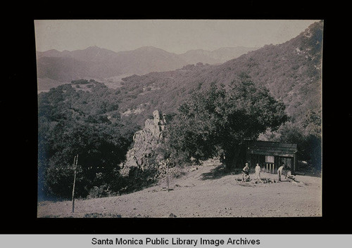 House in Topanga Canyon, Calif