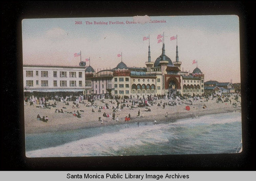 Bathing Pavilion, Ocean Park Bathhouse, Santa Monica, Calif