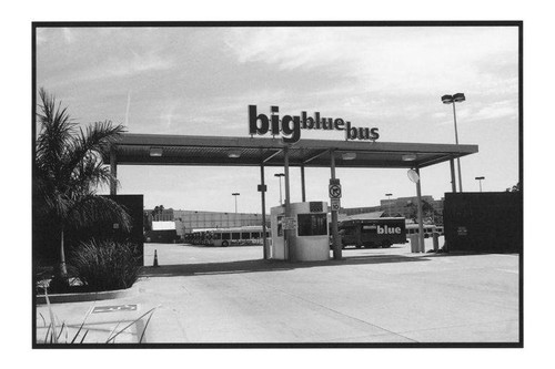 Big Blue Bus entrance, Colorado Avenue and Sixth Street, Santa Monica, Calif., March 2011