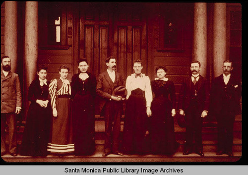 Santa Monica School group portrait