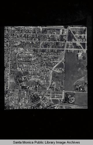 Aerial Survey of the City of Santa Monica west to southeast of Clover Field Scale 1:480 ft (Job #7255-23) flown July 18, 1941