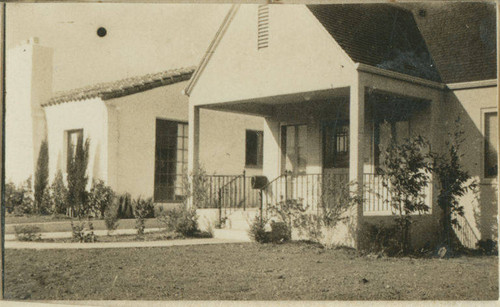 Home in the 300 block of Sixteenth Street, north of Carlyle Avenue, Santa Monica, Calif