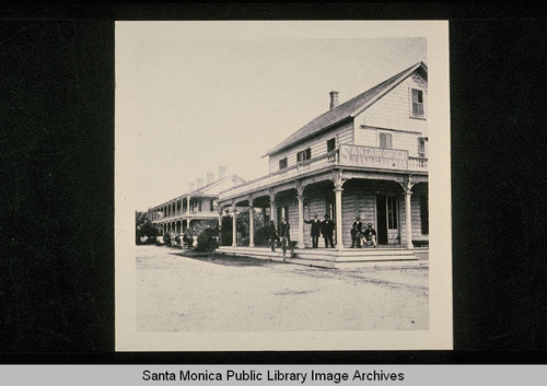 Santa Monica Hotel on Ocean Avenue, Santa Monica, Calif