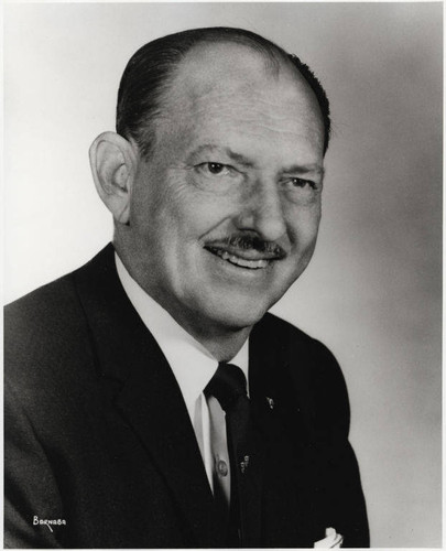 Santa Monica City Councilman (1953-1961) and Mayor (1960-1961) Wellman B. Mills