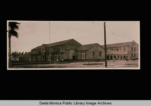 McKinley Grade School, 2401 Santa Monica Blvd. on the corner of Twenty-Fourth Street and Santa Monica Boulevard