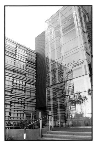 Colorado Avenue entrance to the new Santa Monica Place shopping mall completed August 2010