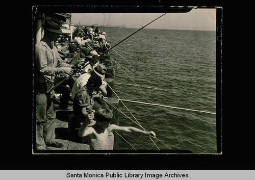 Fishing at the Santa Monia Pier