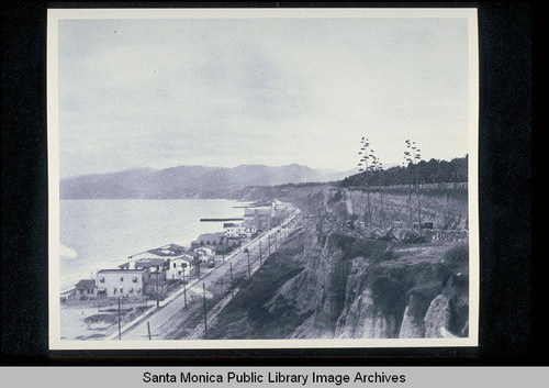 Santa Monica coastline looking north