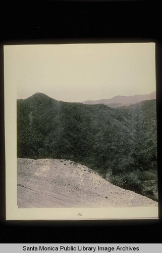 Panorama of the Santa Monica Mountains