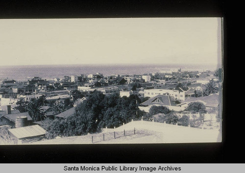 Panorama of Ocean Park looking north to the Ocean Park Municipal Auditorium