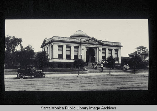 Santa Monica Public Library, 503 Santa Monica Blvd., built with Carnegie funds in 1904