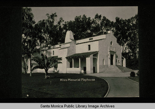 Miles Playhouse on Lincoln Blvd. in Lincoln Park , Santa Monica, Calif