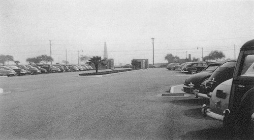 Parking lot near Santa Monica, Calif