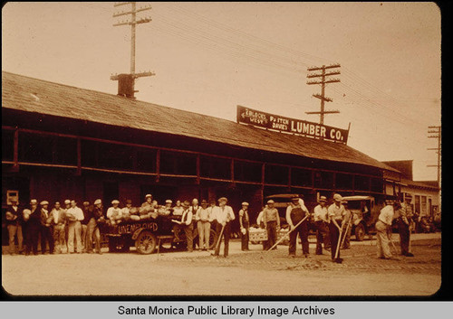 Patten Davies Lumber Co. Santa Monica, Calif