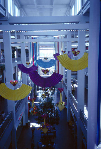 Interior of Santa Monica Place Mall, May 1984