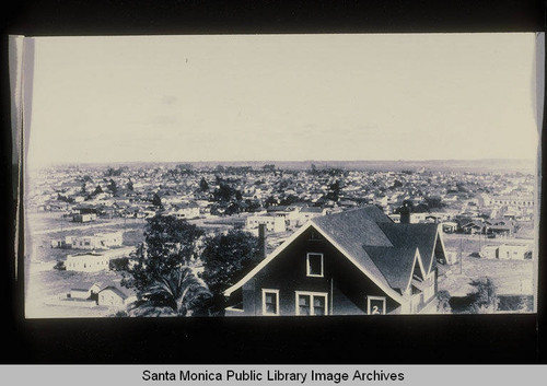 Panorama looking toward Culver City and Baldwin Hills from Ocean Park