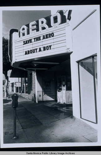 Aero Theatre, 1328 Montana Avenue, Santa Monica, Calif. built in 1939 for Douglas Aircraft Company employees