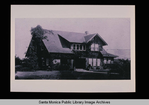 A. W. Morgan House at 435 Georgina Avenue, Santa Monica, Calif