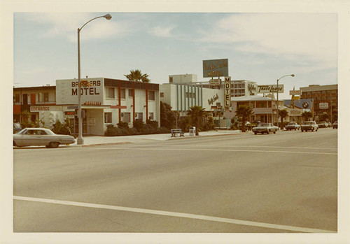 East side of Ocean Avenue (1401 to 1559), looking south from Broadway on Febuary 14, 1970