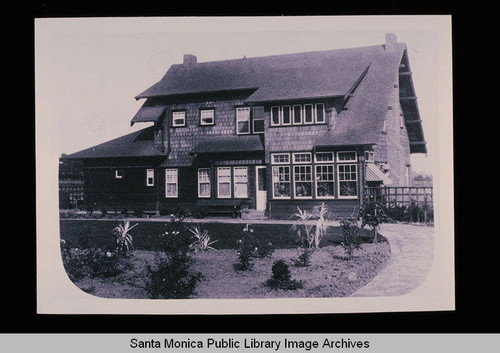 A. W. Morgan House at 435 Georgina Avenue, Santa Monica, Calif