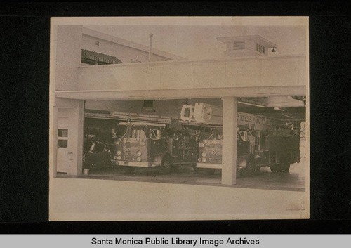 Fire Station, 1444 Seventh Street, Santa Monica, Calif