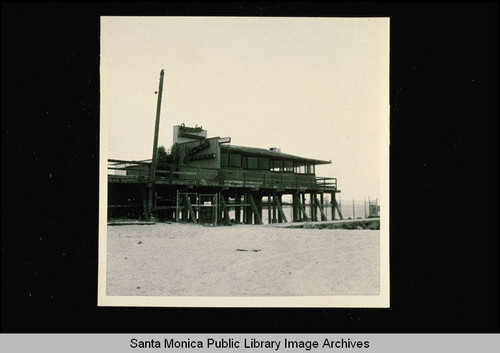 Jack's At The Beach, the original famous restaurant at the north end of the Ocean Park Pier, Santa Monica, Calif