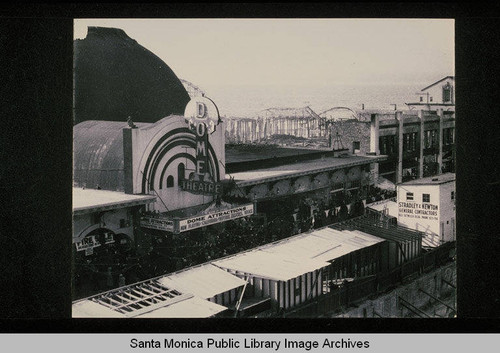 Dome Theater in Ocean Park, Santa Monica, Calif. after a fire (Stradley and Newton as General Contractors in charge of rebuilding)