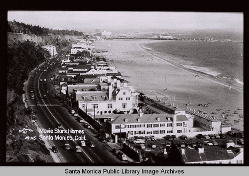 "Movie Stars Homes" on the "Gold Coast" featuring Marion Davies Santa Monica Beach estate