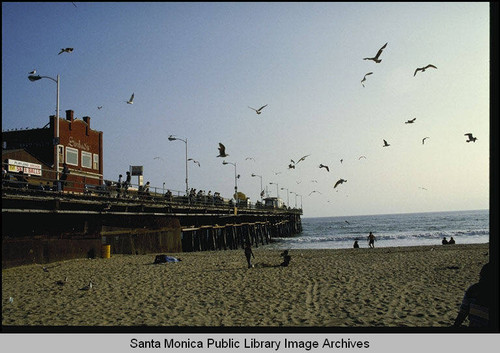 Sinbad's restaurant on the Santa Monica Pier