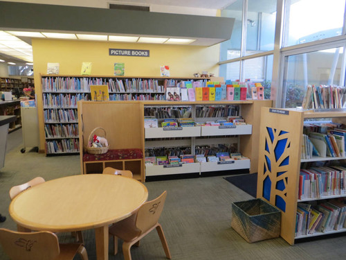 Children's area in the Fairview Branch Library (2101 Ocean Park Blvd.), May 2, 2014, Santa Monica, Calif