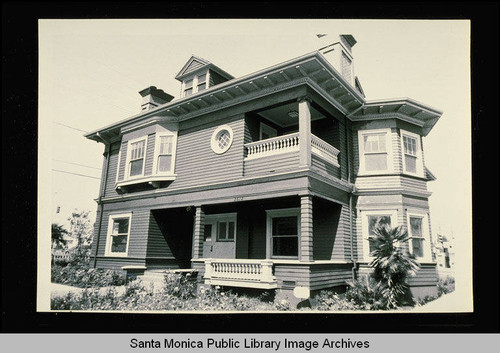 Heritage Square Museum, originally the home of Roy Jones the son of Santa Monica's founder, Senator John P. Jones, during restoration