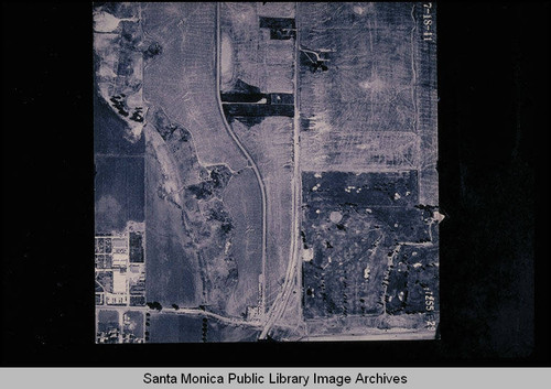 Aerial survey of the City of Santa Monica west to southeast from Pico to Centinela with the Municipal Golf Course in the lower right corner (Job #7255-29) flown at scale 1:480 ft. on July 18, 1941