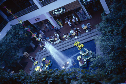 Interior of Santa Monica Place Mall, May 1984